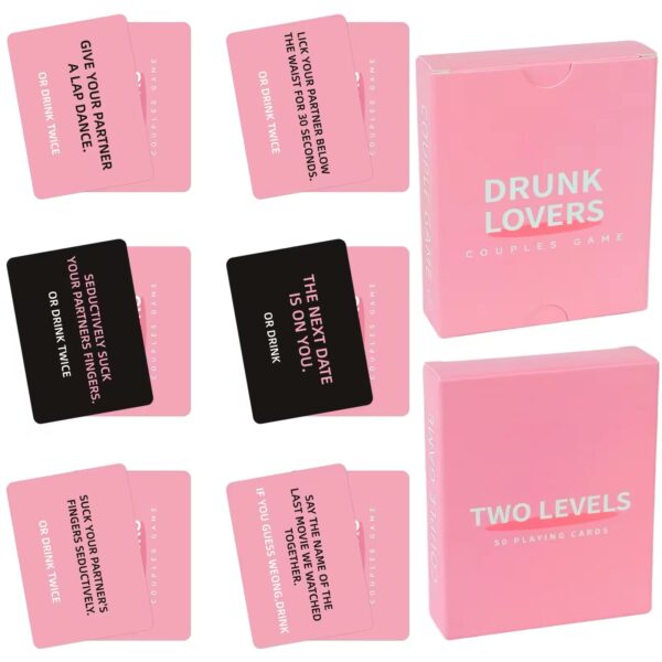Drunk Lovers – Couples Drinking Card Game