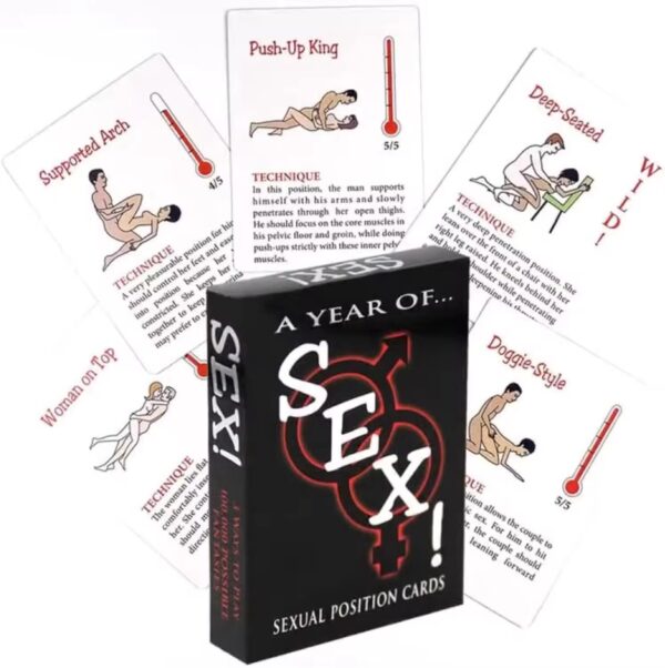 A Year of Sex – Position Card Game