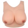 Silicone Realistic Breast – G Cup Pale