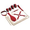 Red Temptation 6 piece Bondage Kit