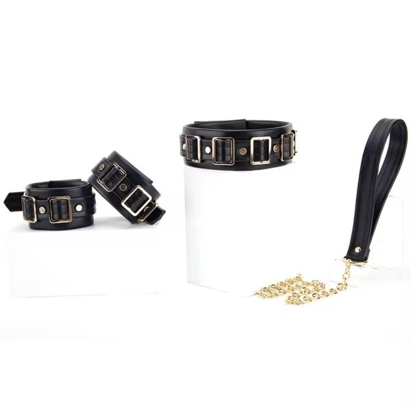 Onyx & Gold Luxe 4-Piece Bondage Set