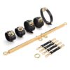 Desire Golden Command Restraint Bar Set