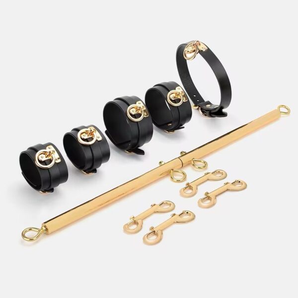 Desire Golden Command Restraint Bar Set