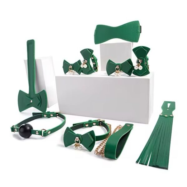 Desire Emerald Bow Luxury Bondage Set