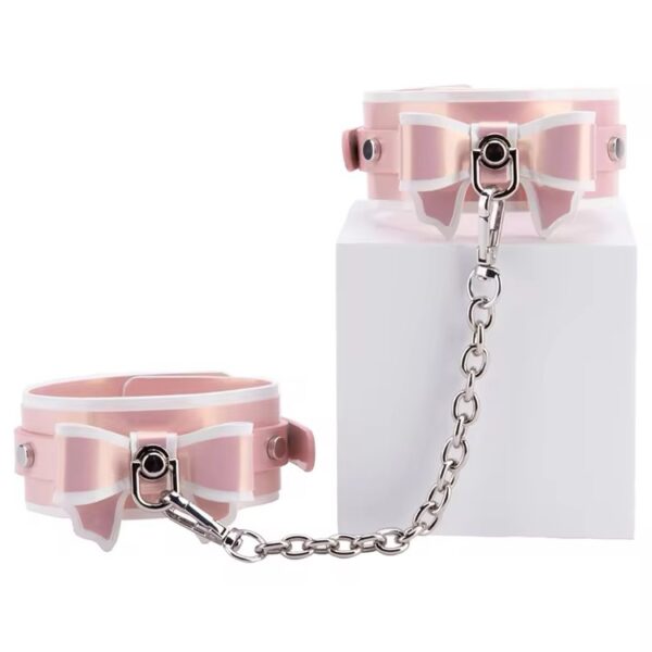 Desire Blush Bow Bondage Set