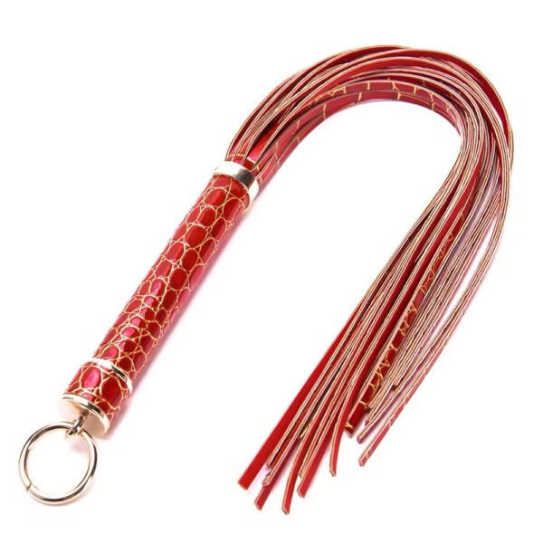Desire Scarlet Luxe Tassel Flogger