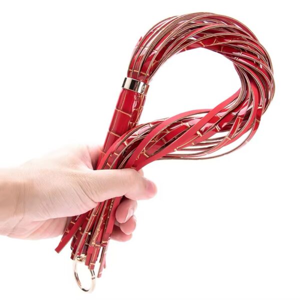 Desire Scarlet Luxe Tassel Flogger