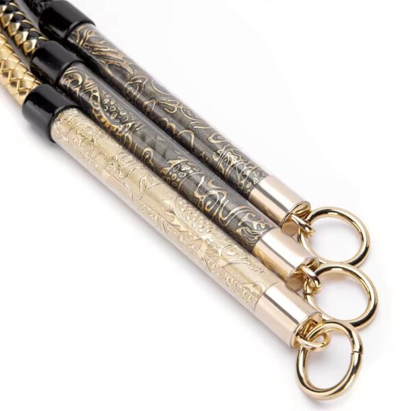 Dragon Braided Gold Whip