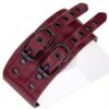 Desire Burgundy Collar & Leash Set