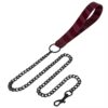 Desire Burgundy Collar & Leash Set