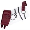 Desire Burgundy Collar & Leash Set