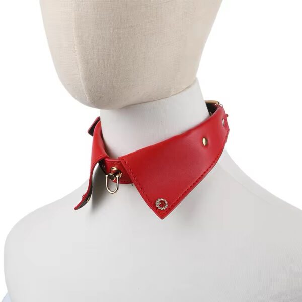 Desire Red Servant Collar & Leash Set