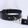 Desire Jet Black Collar & Leash
