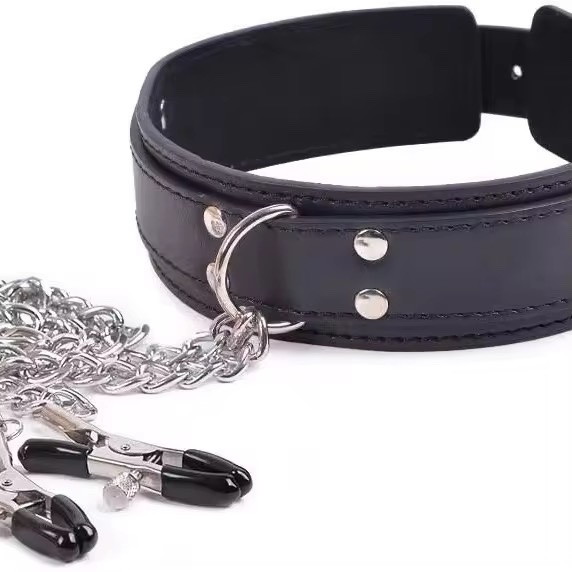 img_7289-2 Desire Temptation Collar & Chain Clamp Set