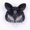 img_7305 Desire Black Bunny Chain Mask