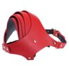 Aura Sculpted Avant-Garde  Red Face Mask