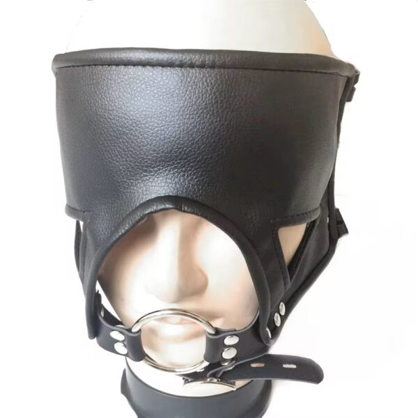 Full-Face Blindfold with O-Ring Gag