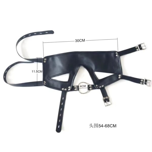 Full-Face Blindfold with O-Ring Gag
