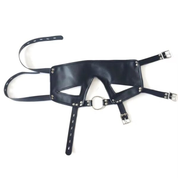 Full-Face Blindfold with O-Ring Gag