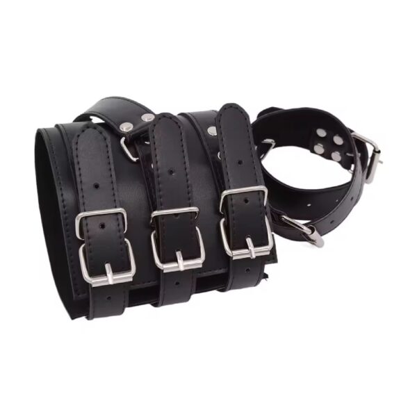 Plush-Lined Leather Handcuffs