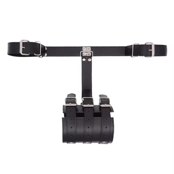 Plush-Lined Leather Handcuffs