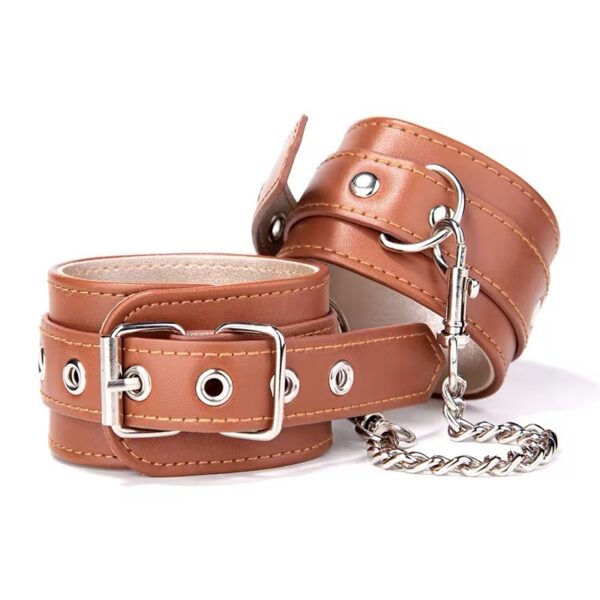 Classic Brown Restraint Cuffs