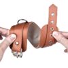 Classic Brown Restraint Cuffs