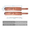 Classic Brown Restraint Cuffs