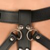 Men's Leather Chastity Belt Harness