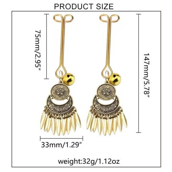 Desire Golden Temptation Nipple Clamps