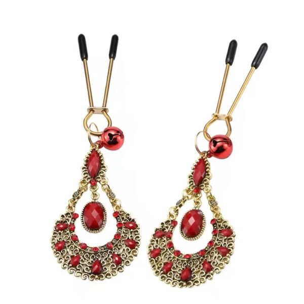 Desire Crimson Jewel Nipple Clamps