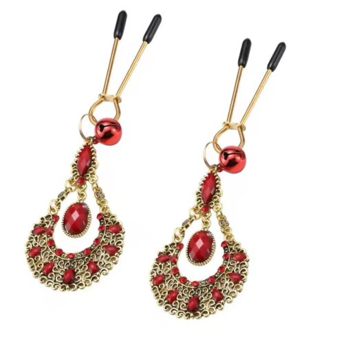 Desire Crimson Jewel Nipple Clamps