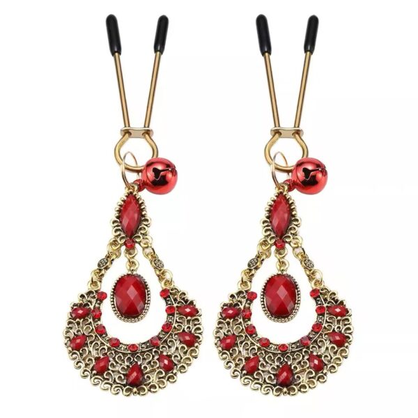 Desire Crimson Jewel Nipple Clamps