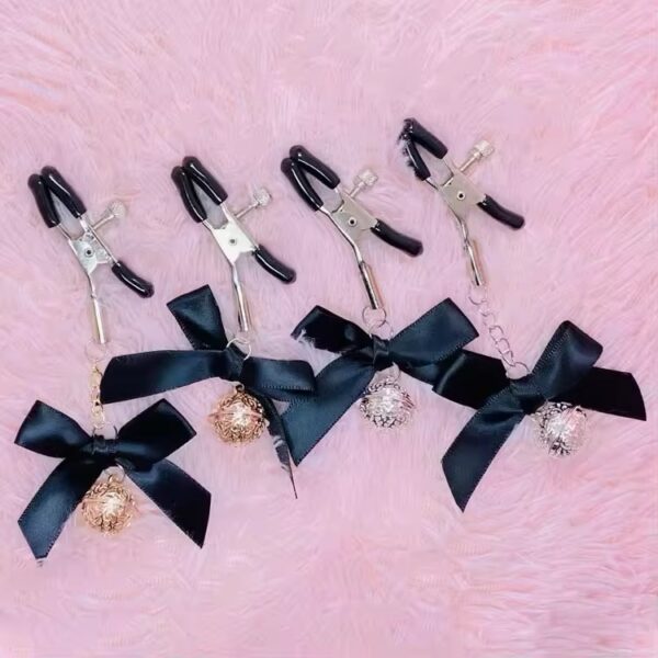img_7722 Desire Bow Bell Nipple Clamps