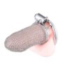img_7742 Desire Chainmail Steel Chastity Cage