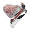 img_7750 Desire Chainmail Steel Chastity Cage
