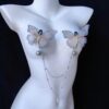 The Butterfly  Chime Nipple Clamps