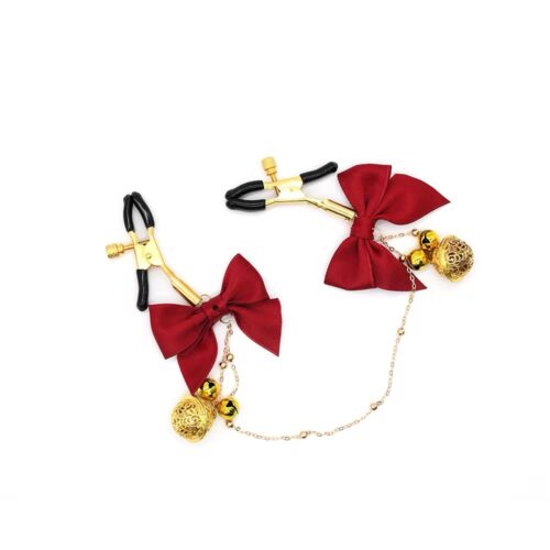 Coquette Crimson Nipple Clamps