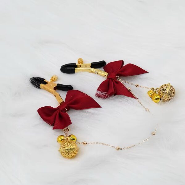 Coquette Crimson Nipple Clamps