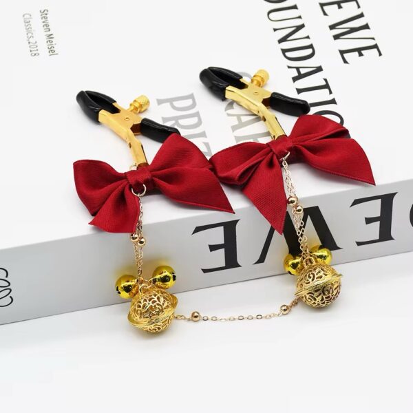 Coquette Crimson Nipple Clamps