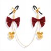 Coquette Crimson Nipple Clamps
