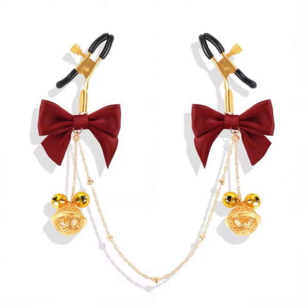 Coquette Crimson Nipple Clamps