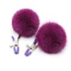 Velvet Vixen Marabou Nipple Clamps