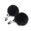 Velvet Vixen Marabou Nipple Clamps