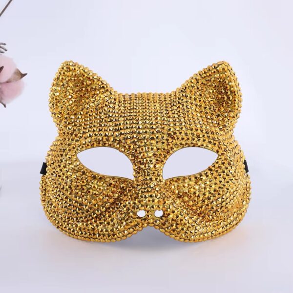 Desire Crystal Cat Masquerade Mask