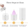 Smart UV & Steam Menstrual Cup Sterilizer