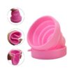 Collapsible Silicone Menstrual Cup Sterilizer & Travel Case