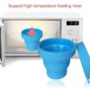 Collapsible Silicone Menstrual Cup Sterilizer & Travel Case
