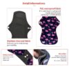 img_8121 Eco-Friendly Washable Bamboo Charcoal Menstrual Cloth Pads