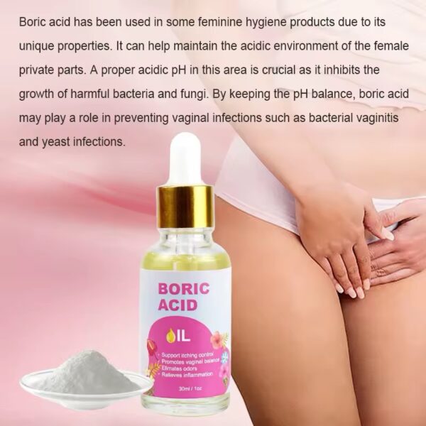 Boric Balance Intimate Care Oil – pH Support Formula
